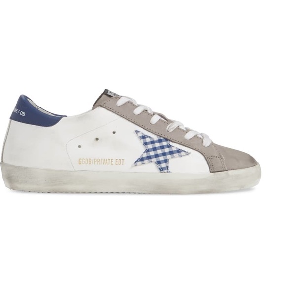 gingham golden goose